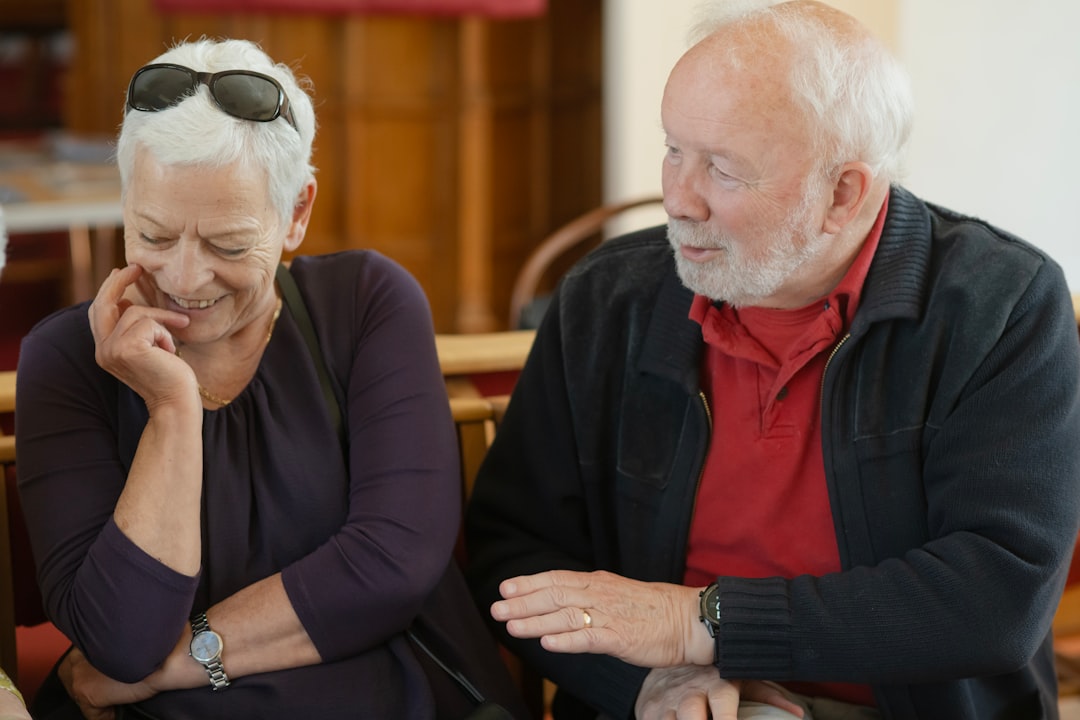 A family carer sharing a moment with an older relative